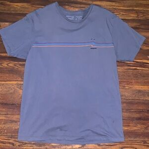 Patagonia Men's Slate Blue Stripe Tee